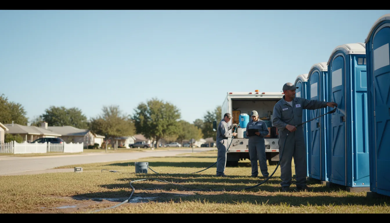 Long-Term Portable Toilet Rental in Garfield, GA near me